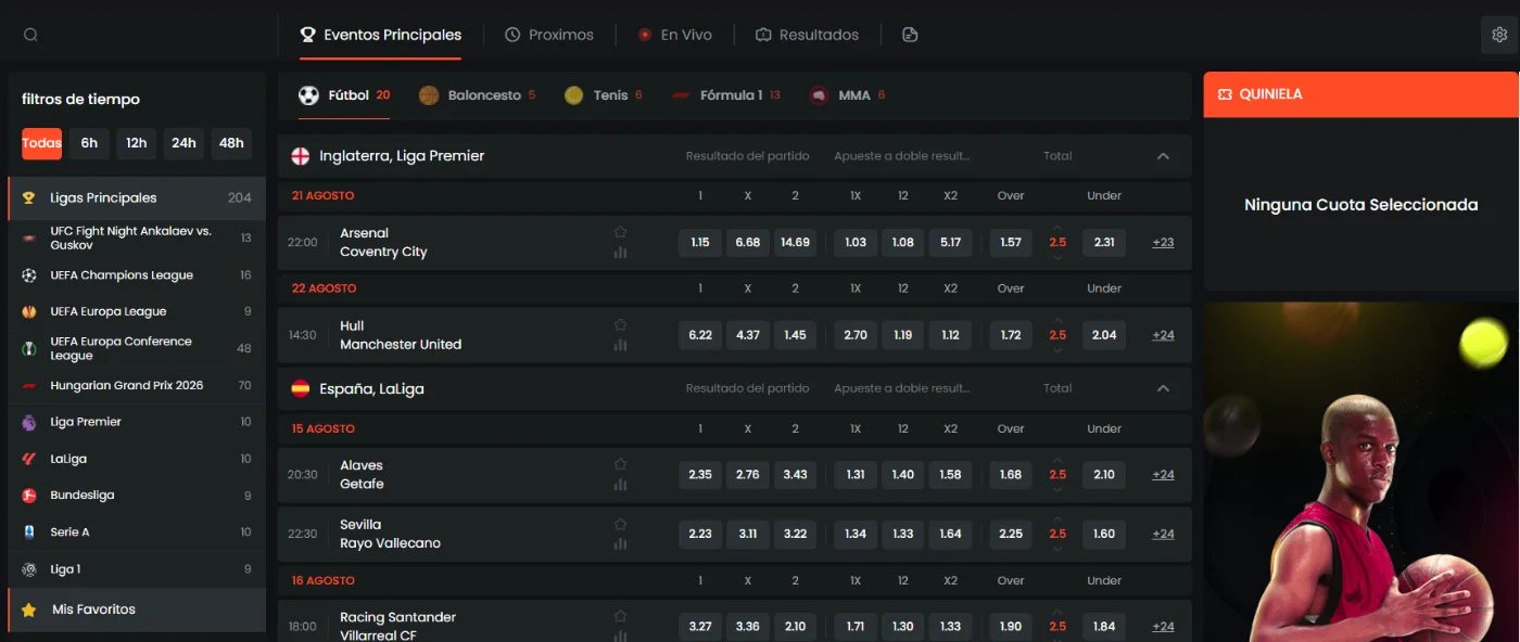 Freshbet Apuestas Deportivas y eSports